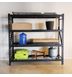 Estante De Aco Industrial Multiuso 4 Prateleiras Artiko Max HeavyDuty Resistente Ate 4 Toneladas 196x183x61 6